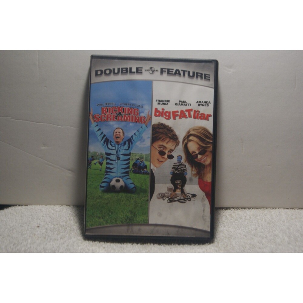 Double Feature DVD ~ Kicking & Screaming -Big Fat Liar- Action Comedy